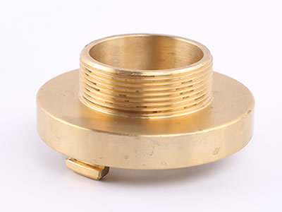 The picture shows a brass storz male thread in positive which can see thread and projecting lugs.
